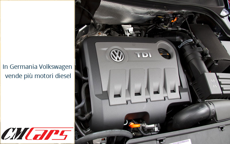 In Germania Volkswagen vende più motori diesel