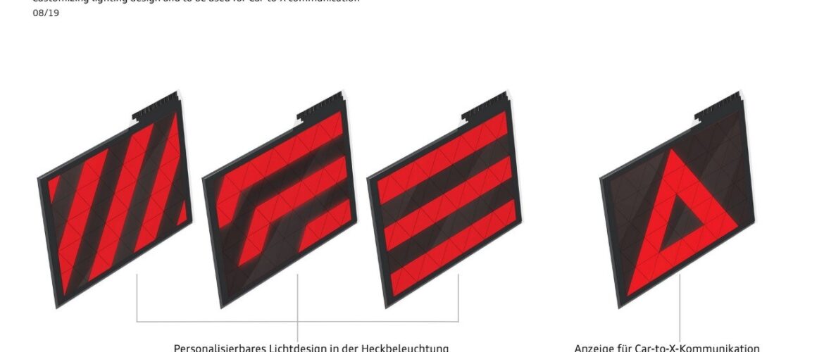 Audi: arrivano i fari OLED, come gli smartphone