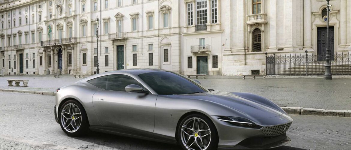 Nuova Ferrari Roma: stile italiano