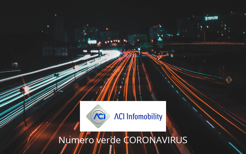Coronavirus: il numero verde di ACI Infomobility
