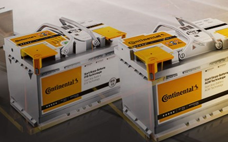 Continental, batterie per automobili di ultima generazione