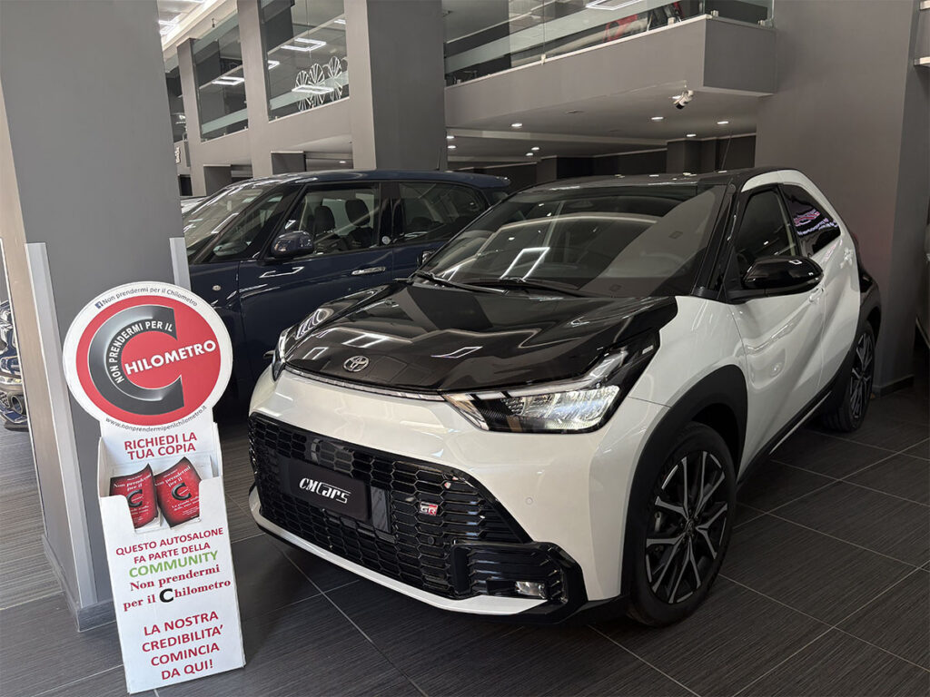Toyota Aygo X 1.5 HEV Full Hybrid 116cv GR Sport e-cvt ITALIANA – KM ZERO