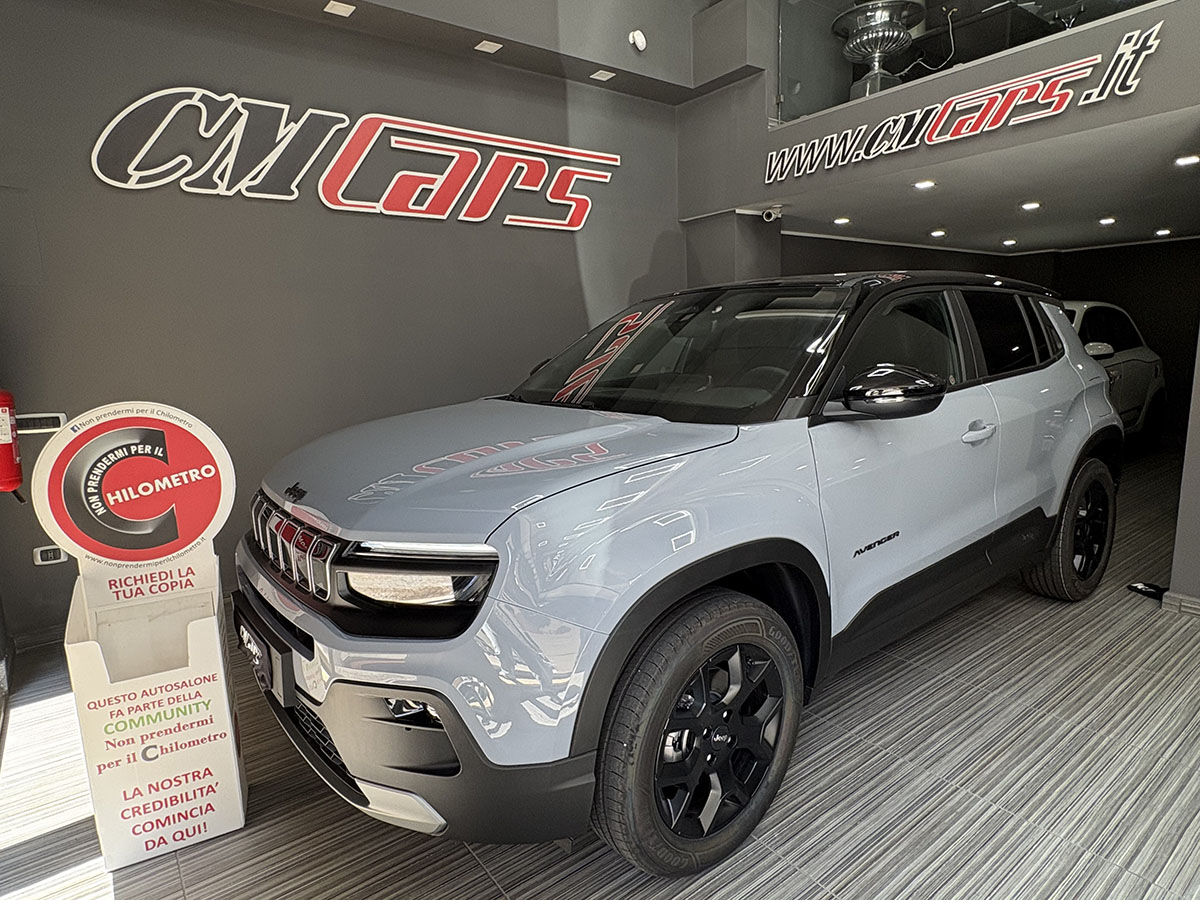 Jeep Avenger 1.2 Mhev edct6 Automatica Black Edition ITALIANA – KM ZERO