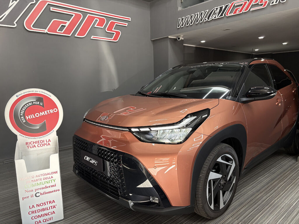 Toyota Aygo X 1.5 HEV 116cv E-CVT Automatica Premium ITALIANA – KM ZERO