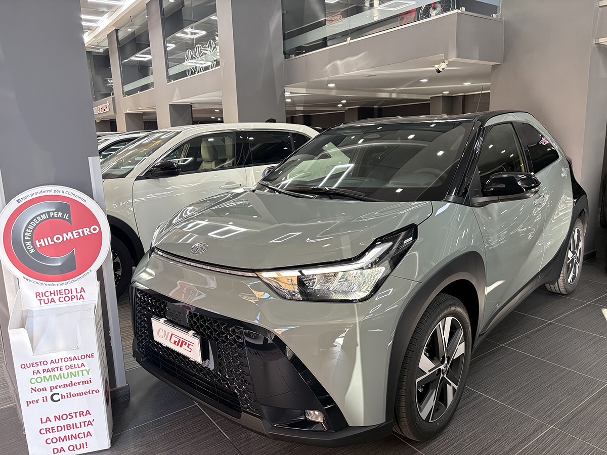 Toyota Aygo X 1.5 HEV Full Hybrid e-cvt Automatica 116cv Icon ITALIANA – KM ZERO